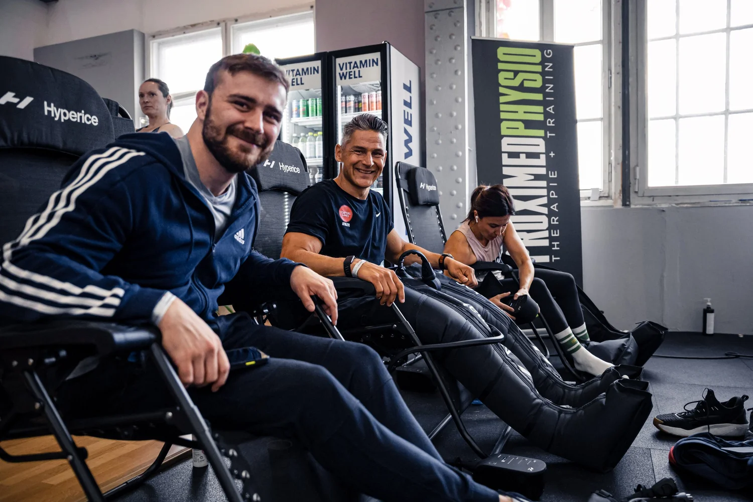 Hyperice Recovery beim CrossFit Wettkampf Starters Games in Berlin-Reinickendorf