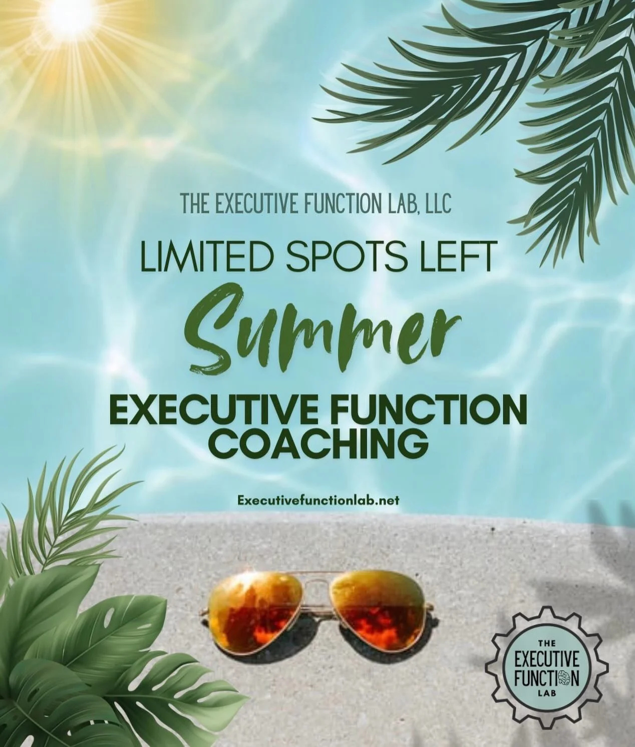 Only a few spots left for our individualized executive functioning coaching this summer! ☀️ 
Help your student succeed by giving them tools to increase time management, working memory, task completion, focus, planning, organization and emotion regula