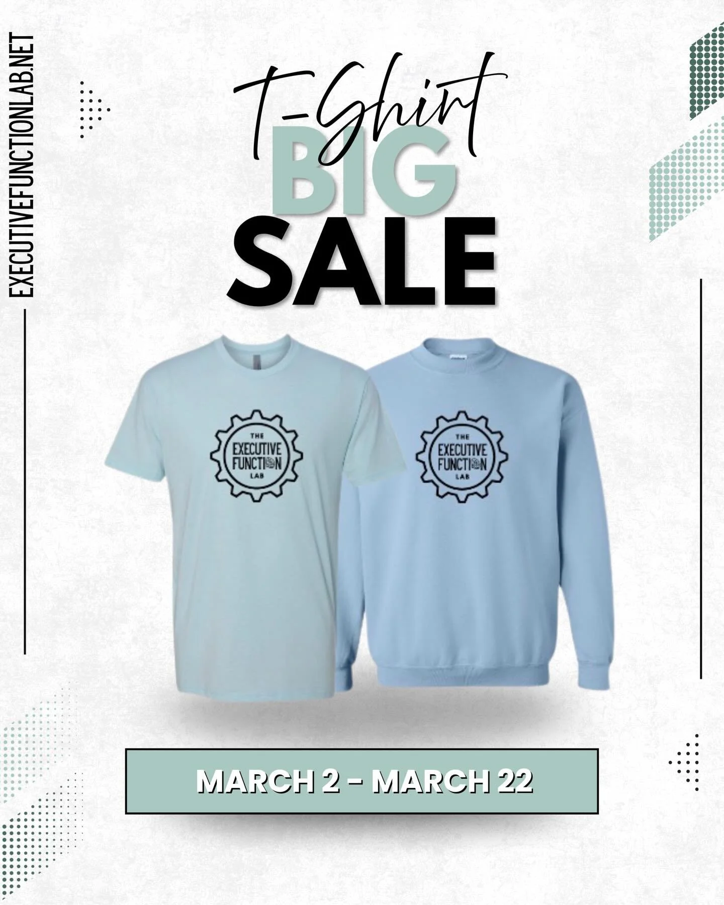 New shirts are HERE ✨ Link is in our bio and on our website!

We&rsquo;re partnering with @jupmode to help students AND grow The Executive Function Lab! A portion of every purchase goes directly back to The Executive Function Lab, funding more coachi