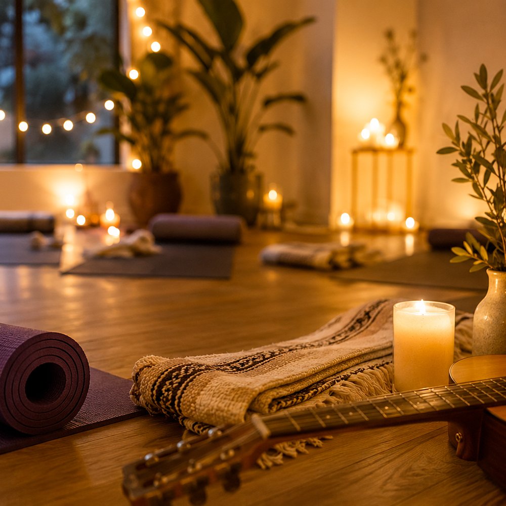 Unwind: An Evening of Yoga, Live Music, & Massage