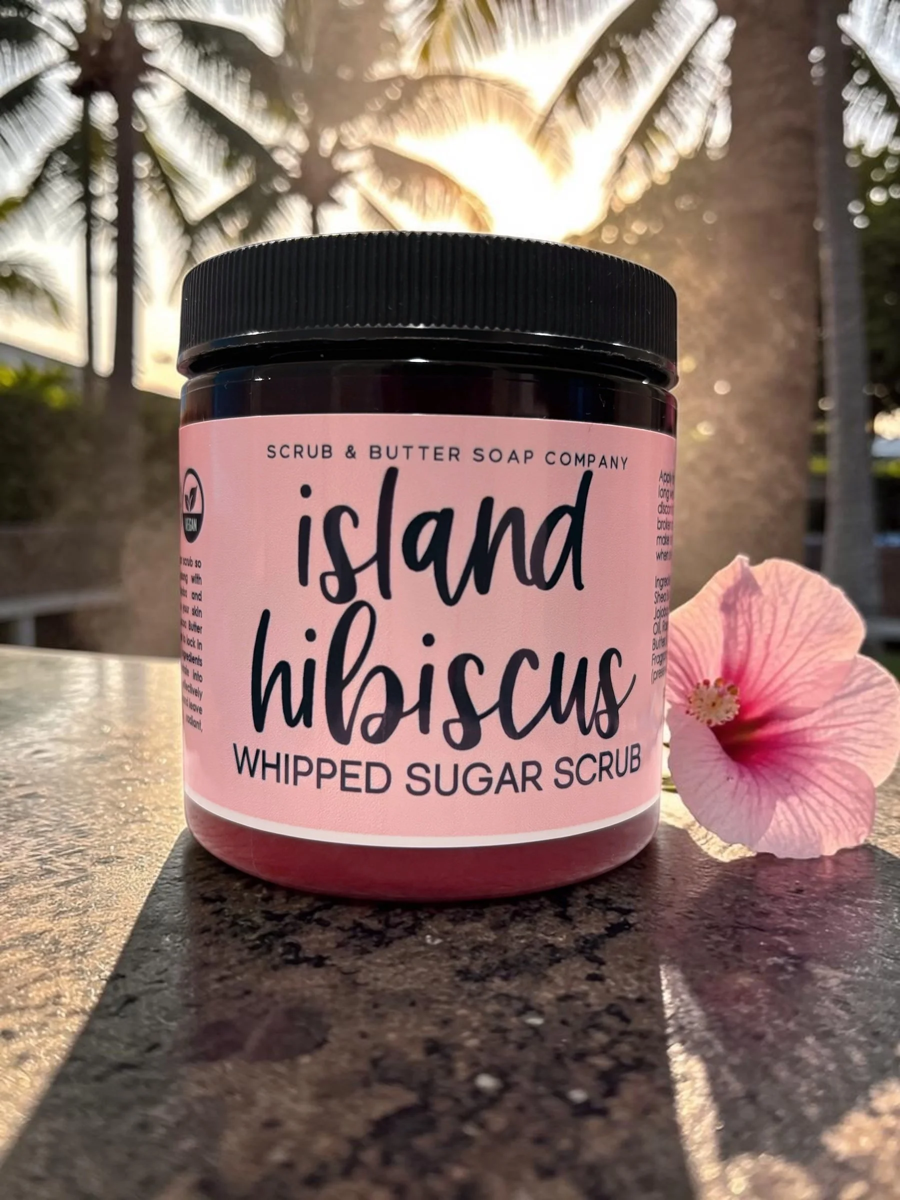 Island Hibiscus Whipped Sugar Scrub