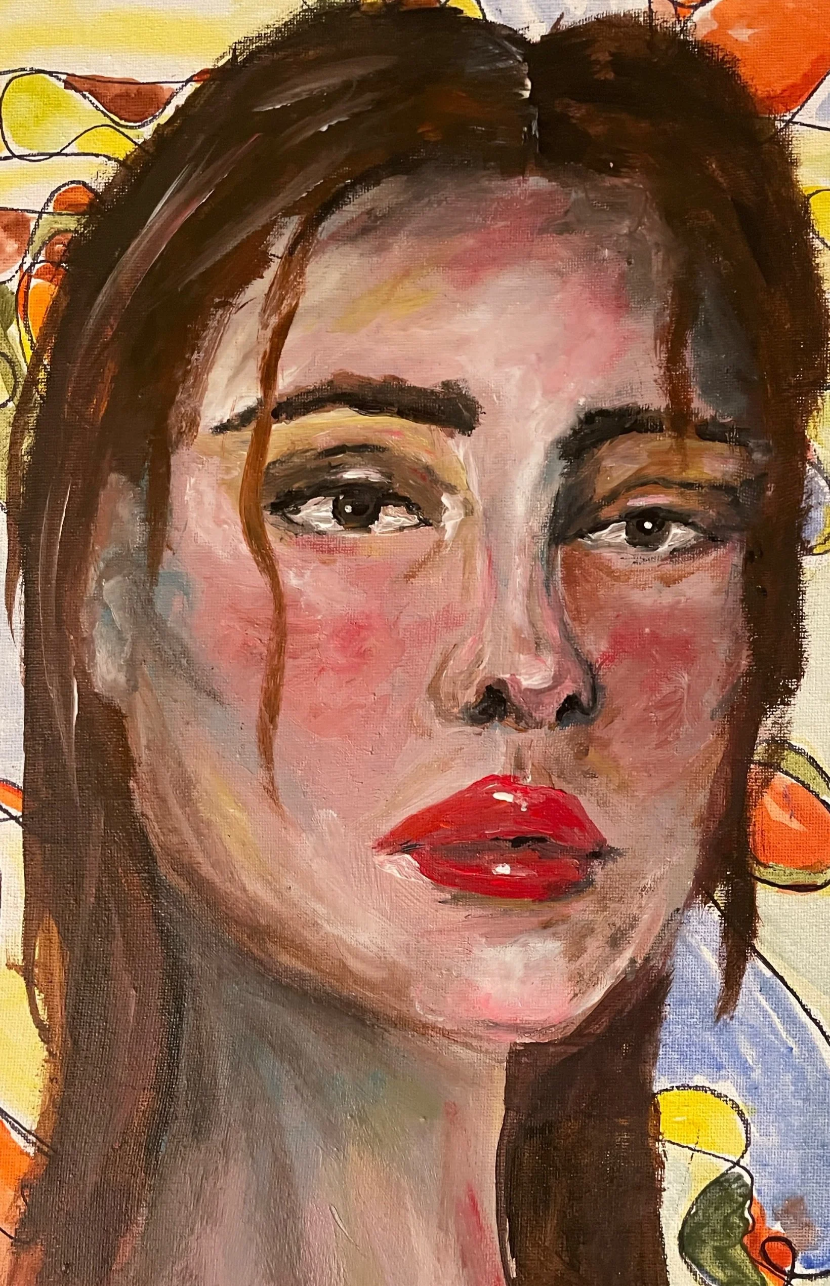 portrait - acrylic