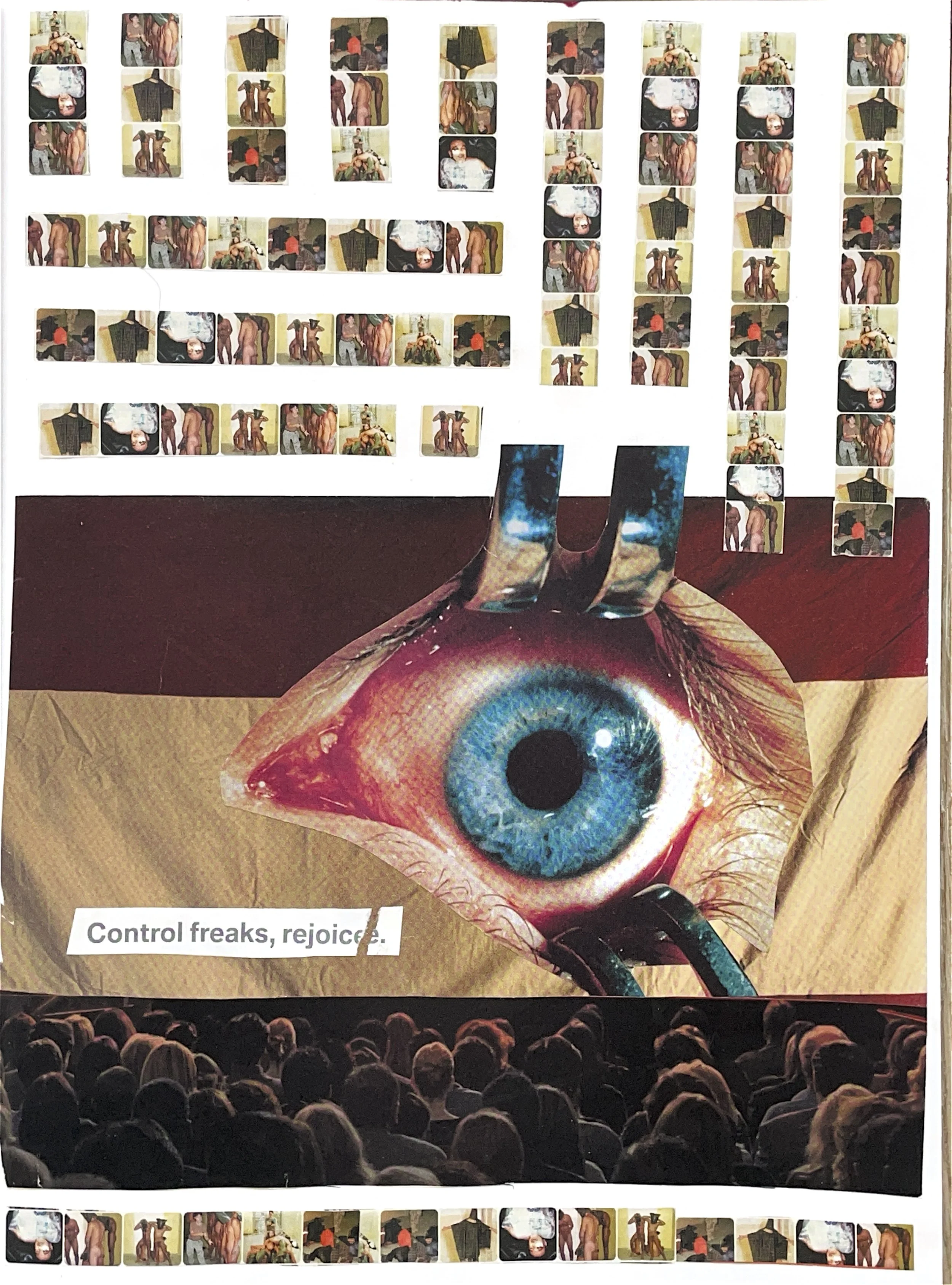 Control Freaks - Collage/Paint