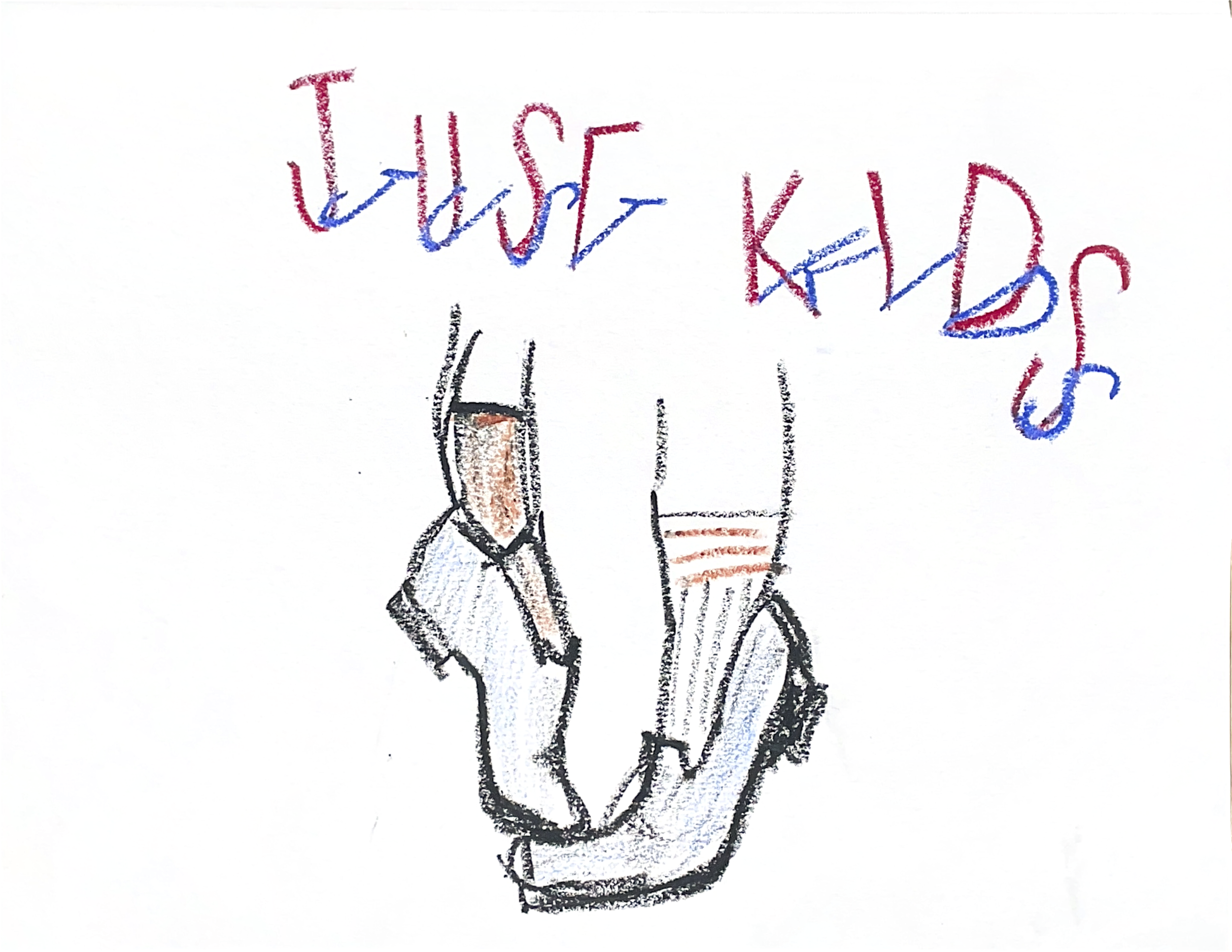 Just Kids - Oil Pastels