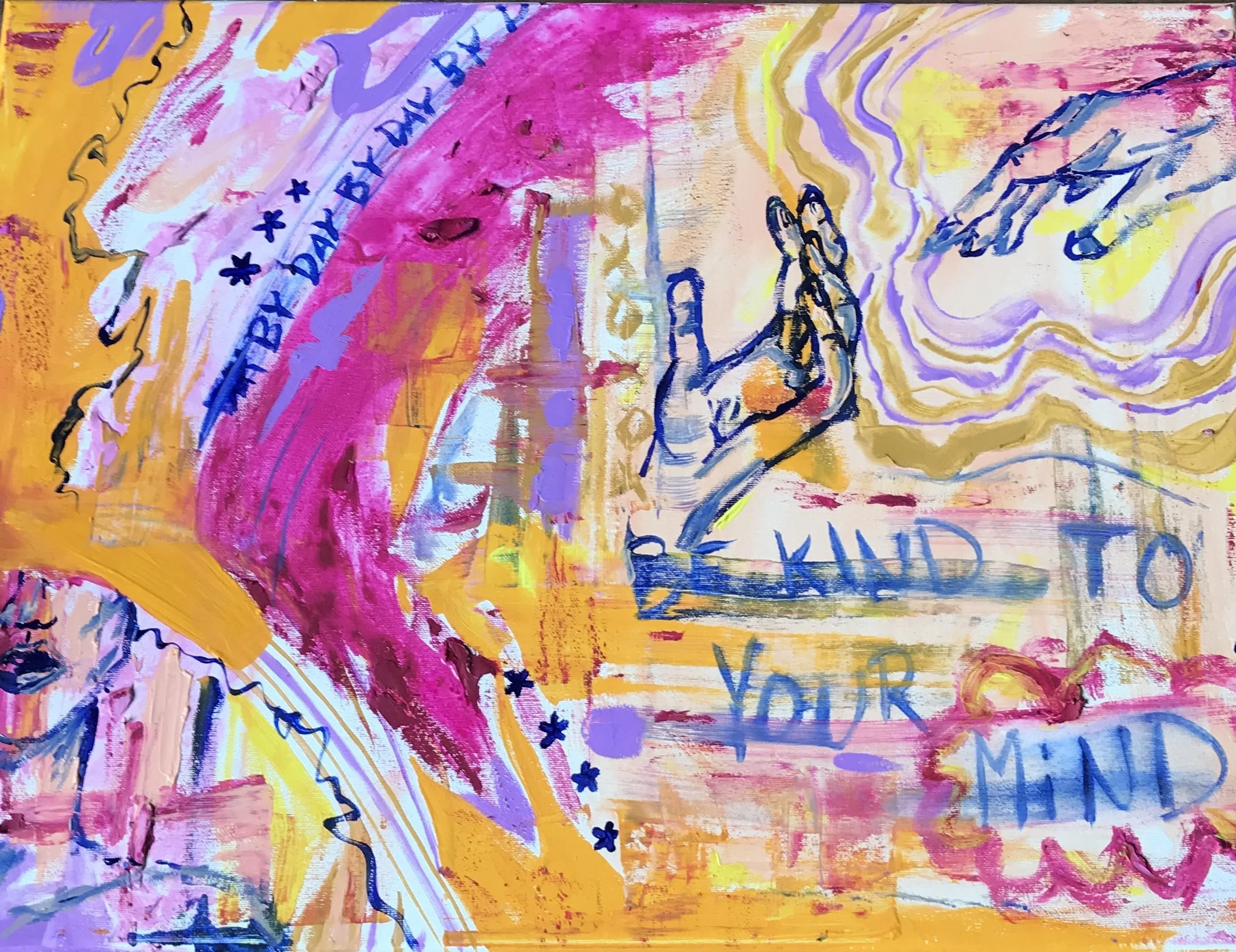 2022 seasonal depression - acrylic