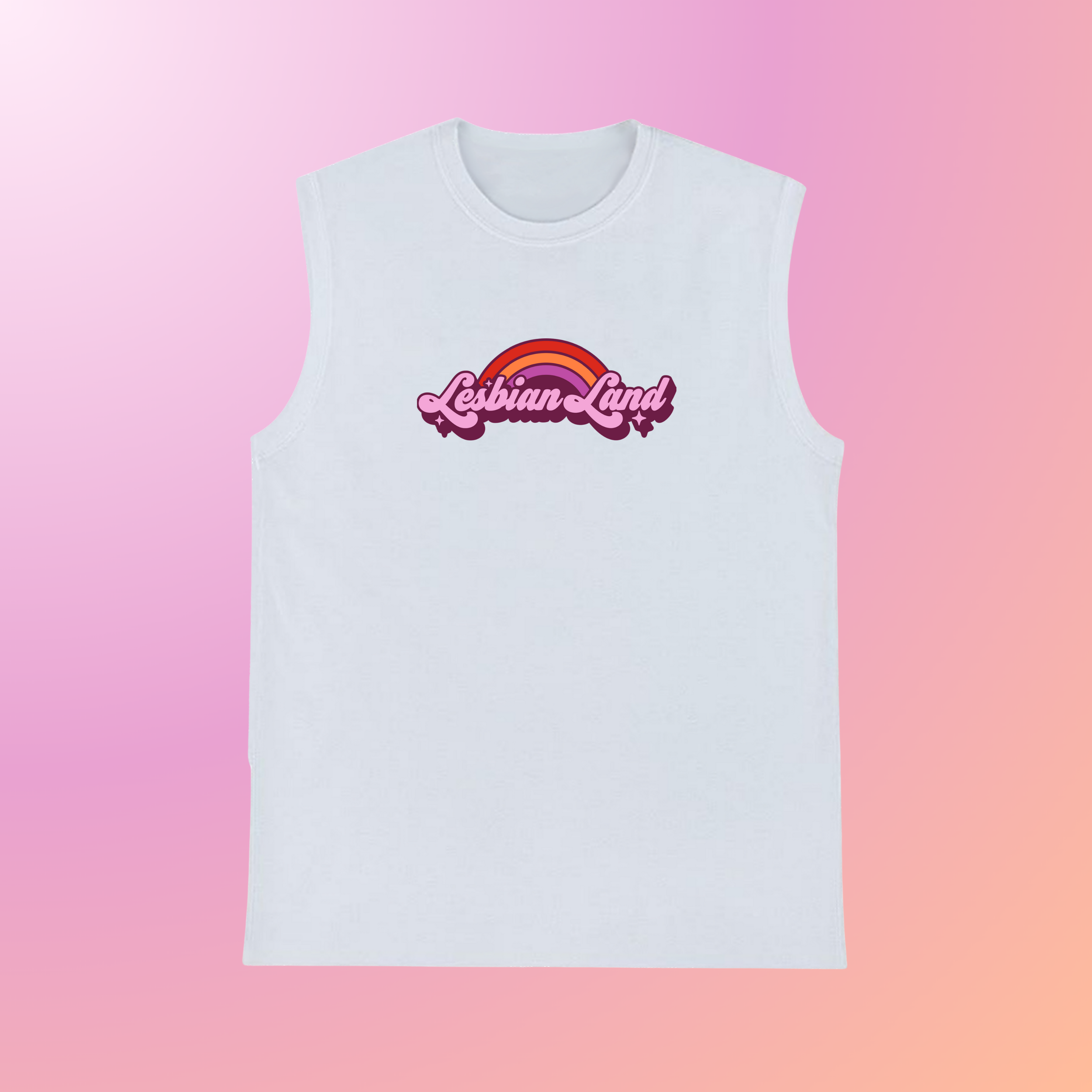 LesbianLand Embroidery Tank