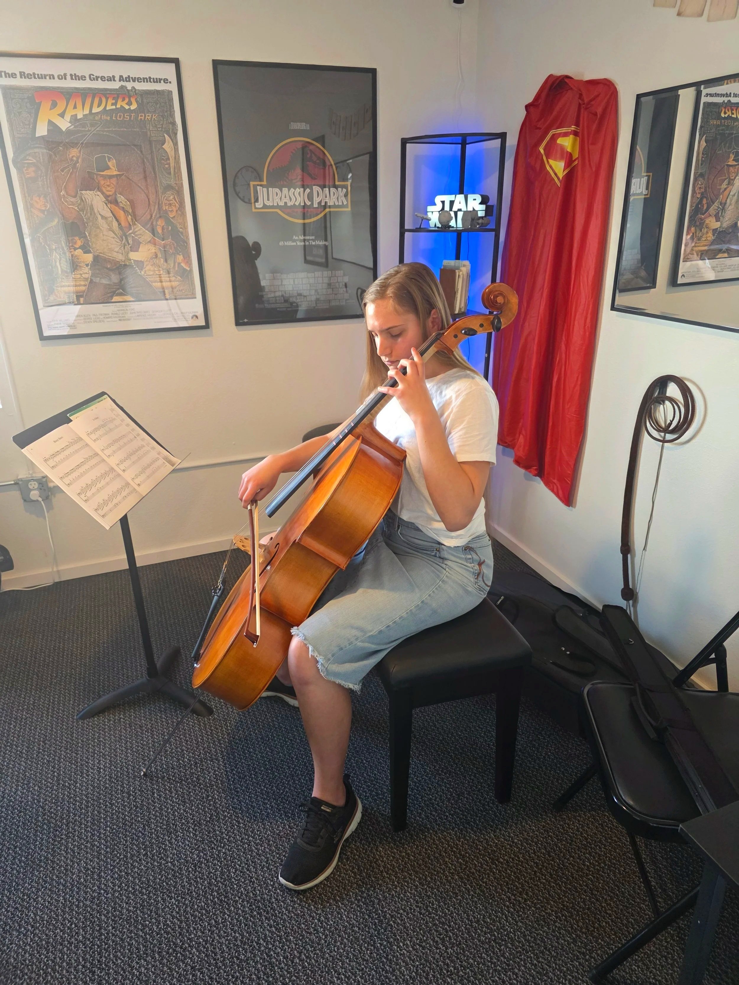 Cello Lessons at Monteiro Studios in Nampa, ID