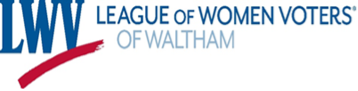 League of Women Voters of Waltham (logo)