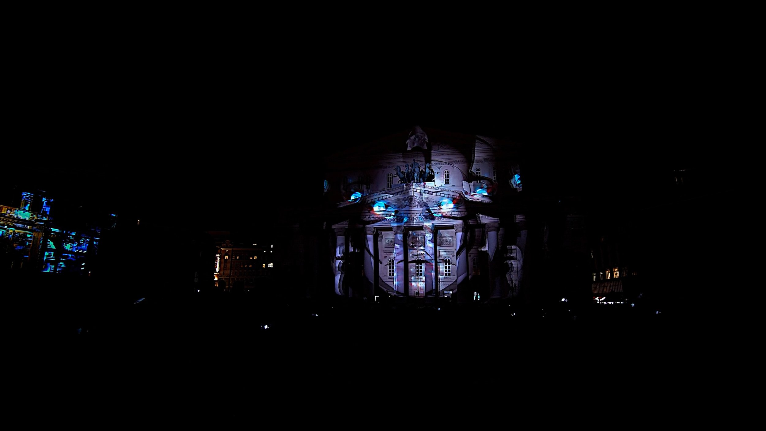 Immersive Drop, 3d Projection, Mapping, visuals, multimedia exhibitions