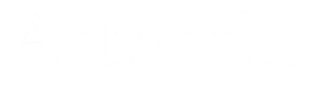 The word 'Artworld.' in white text on a black background.