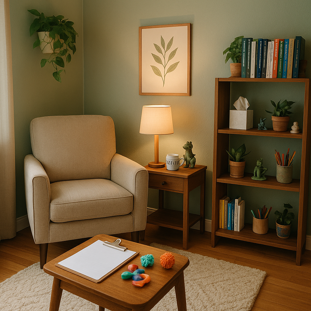 What’s in My Therapy Office (and Why It’s Not Just a Couch and Clipboard)
