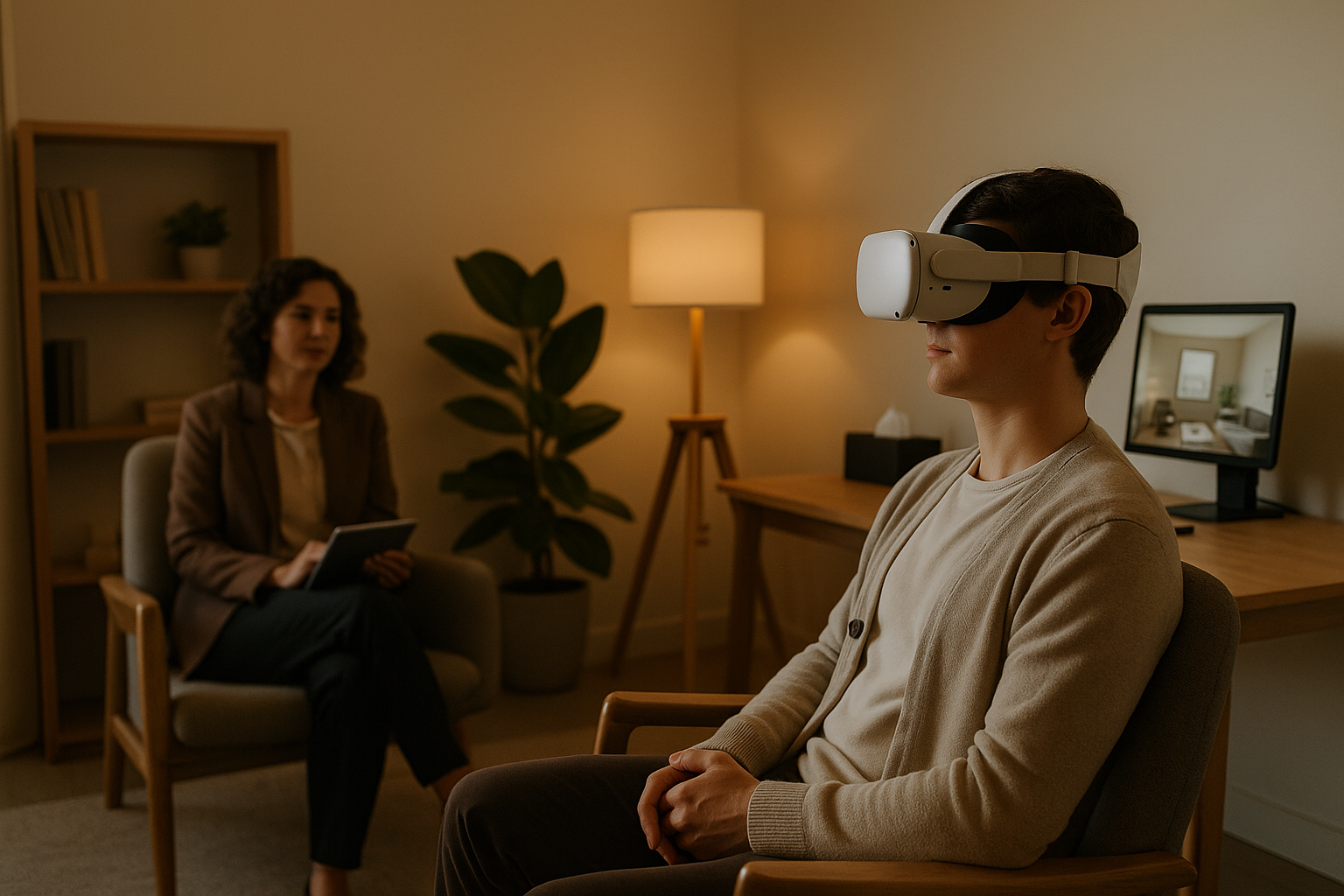 Virtual-Reality Therapy: Immersive Healing for Anxiety, PTSD, and Phobias