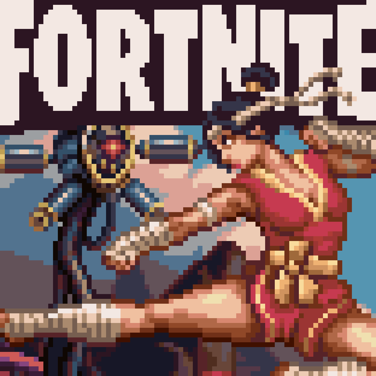 Fortnite Loading Screen | 16-Bit Showdown by Jude Buffum