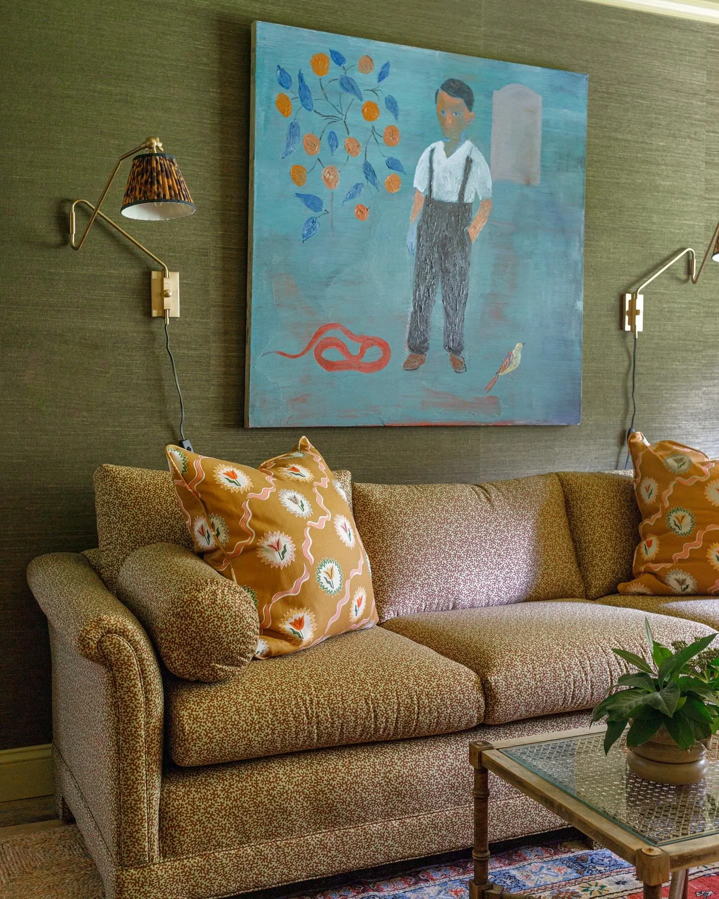 ✨ From inspiration to reality ✨
When our clients came to us, they dreamed of a space for reading, relaxing, and entertaining friends — something warm, layered, and full of personality.
Swipe through to see where we started → and the insp