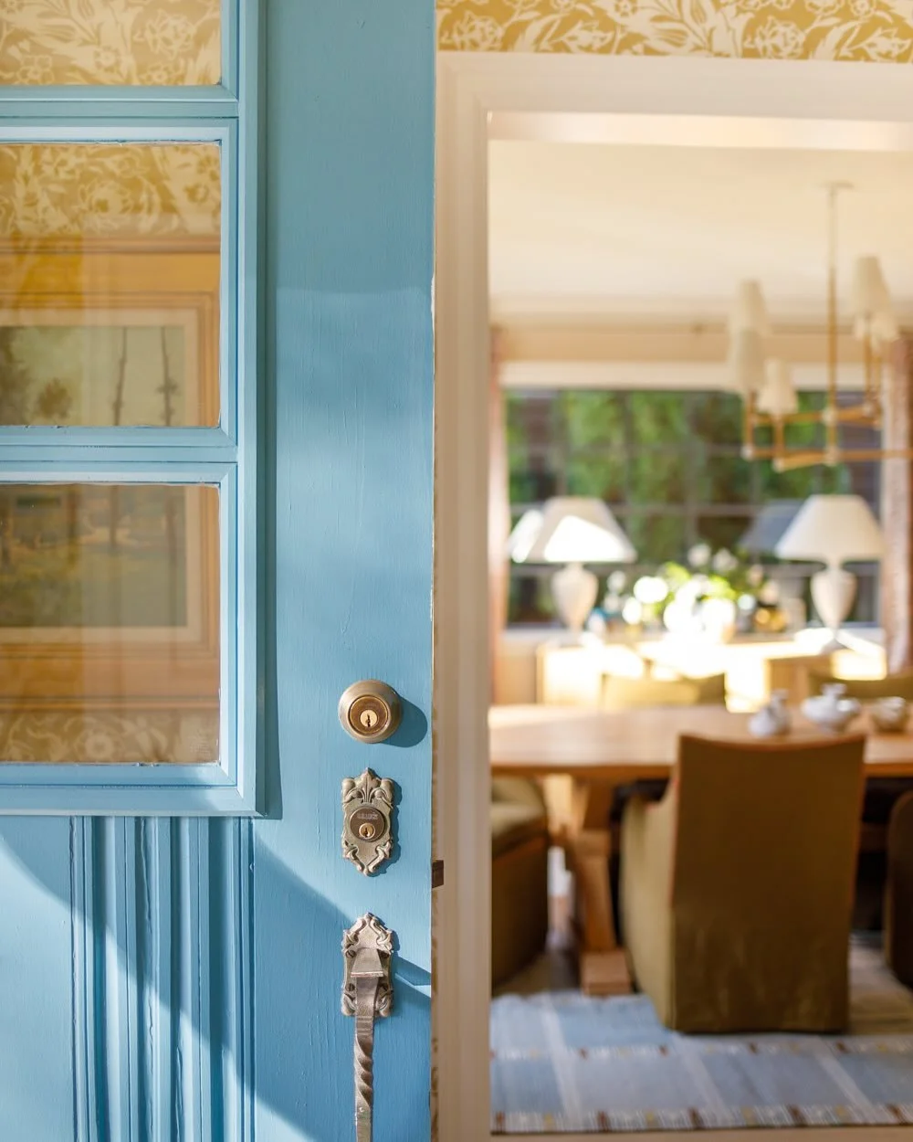 The house feature from this months Louise Letter just feels like the phrase &ldquo;home for the holidays&rdquo;  in the most warm and cozy cup of cider kind of way ( I just took a jaunt around @wetooktothewoods, cider in hand and apparently thats my 