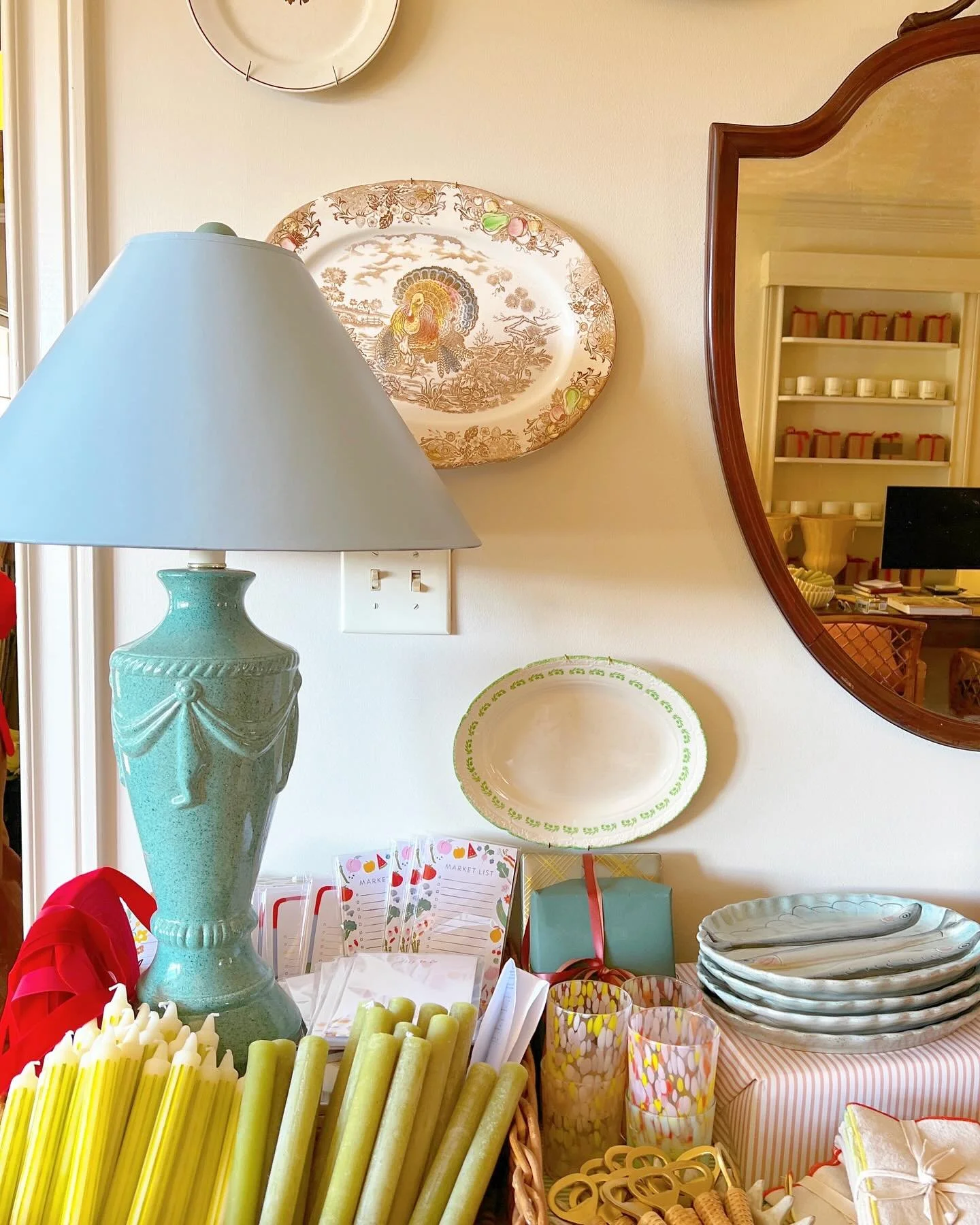 The office has been transformed into a festive pop up shop! Friday we are opening our doors from 10AM-1PM for you all to come shop our &lsquo;Favorite Things&rsquo; including works from some of our beloved local artists! 

Friday, December 12th | 9 M