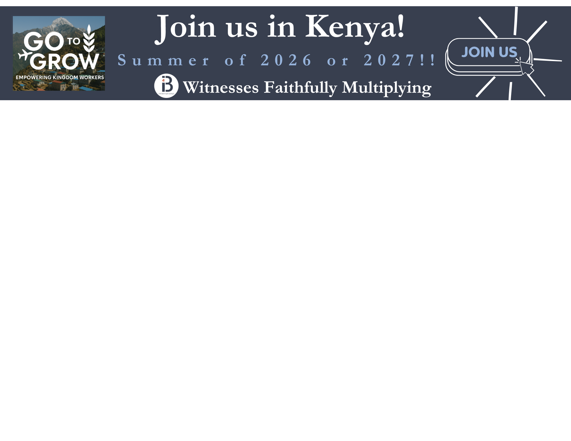 Kenya Short Term Project Team