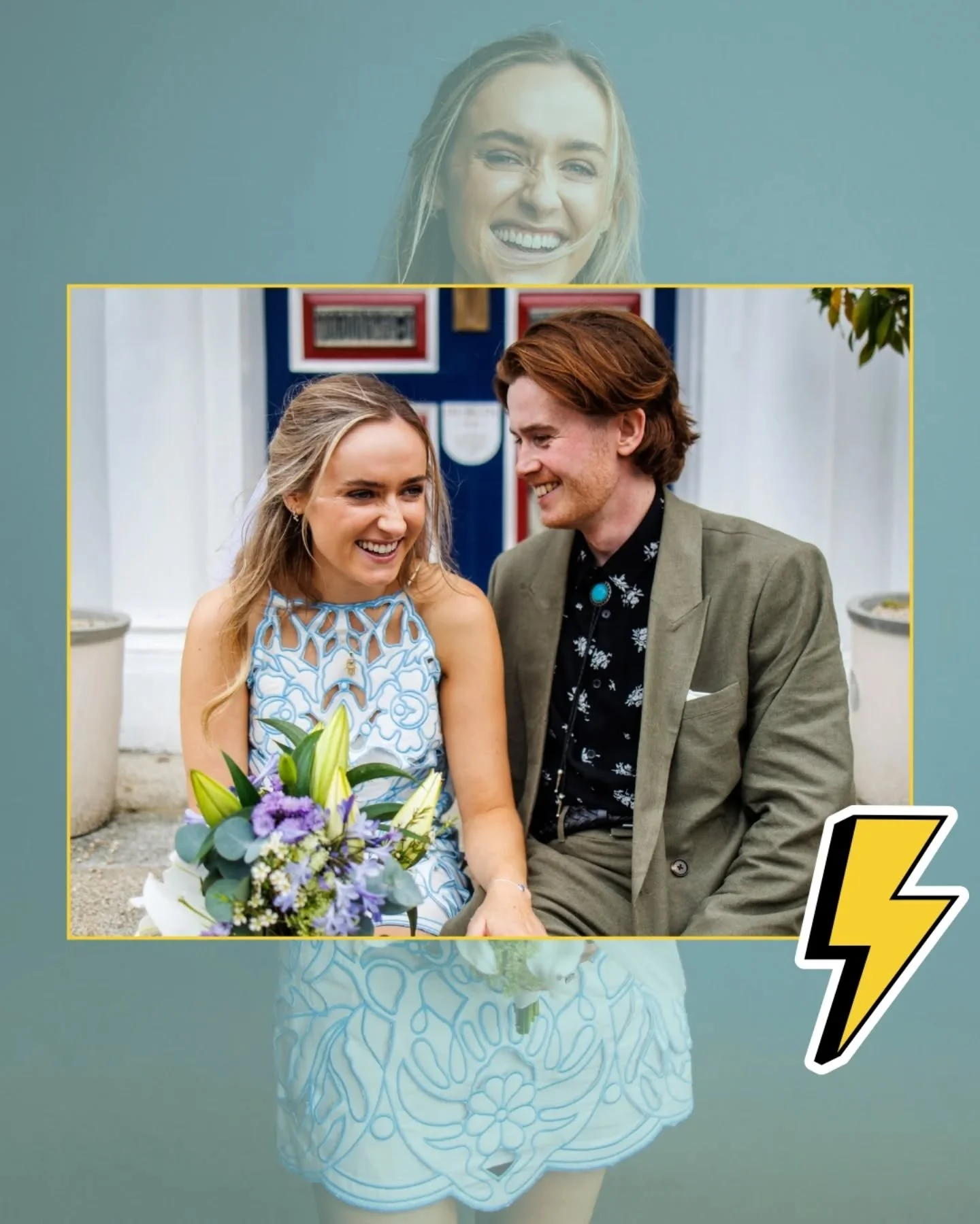 Another recent beautiful registry office wedding in Dublin 🥰