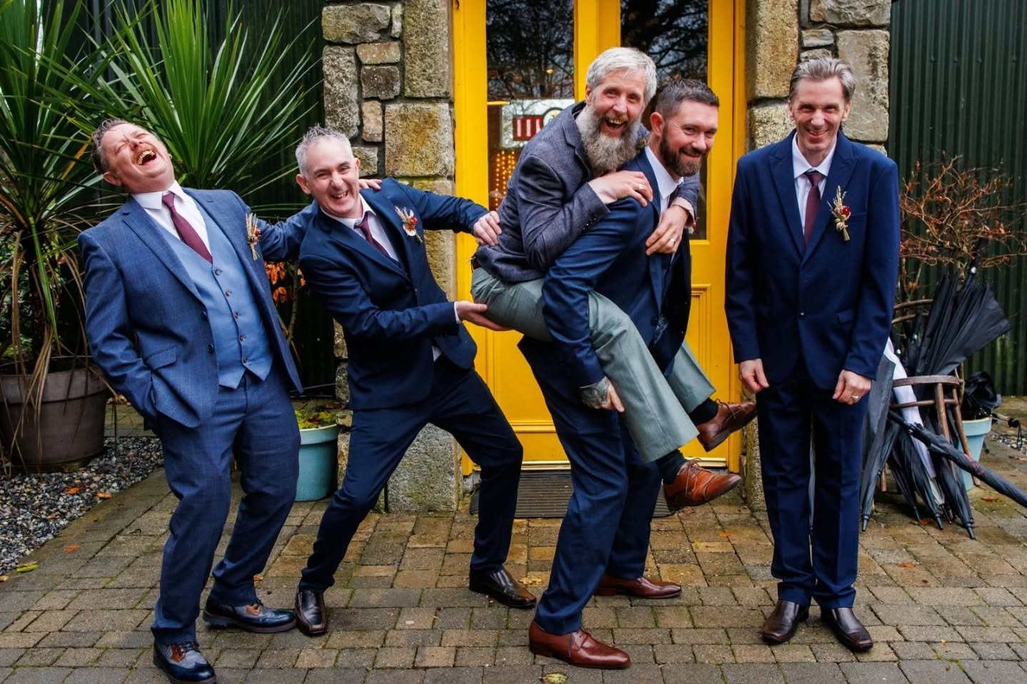 Lots of craic at yesterday's wedding in @thevillagebarnweddings  One of my favourite spots to photograph. Mj &amp;S said their vows in a beautiful druid ceremony 🪶
