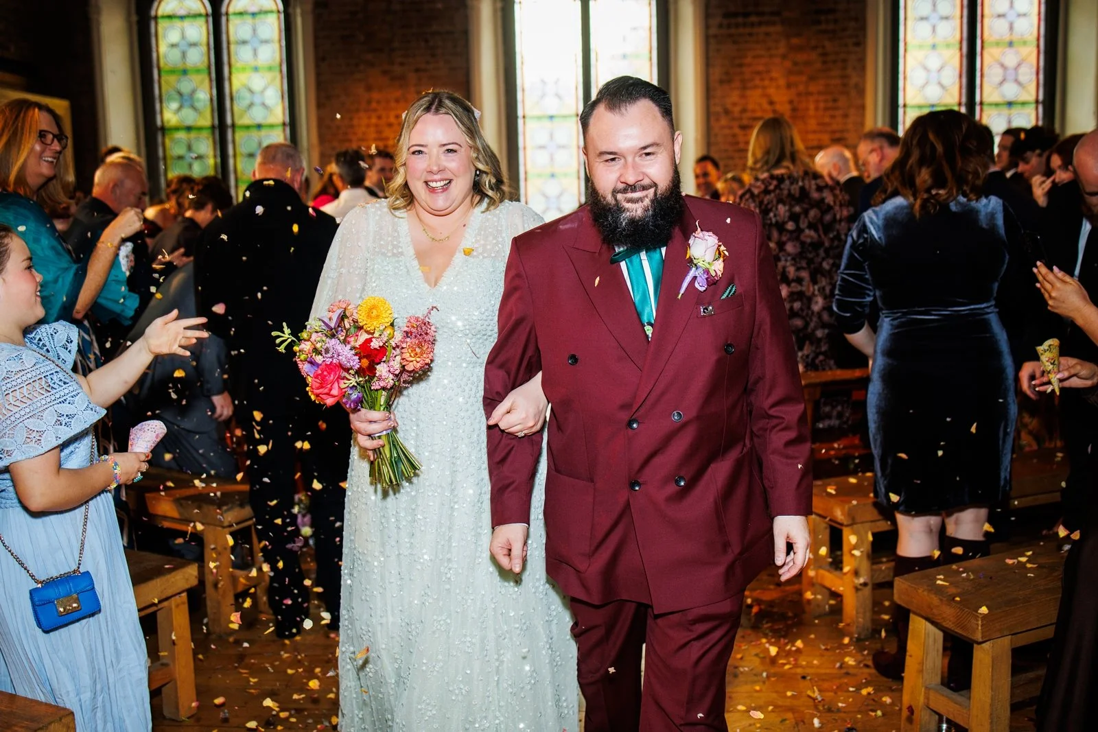S&amp;D - A colourful Smock Alley Wedding