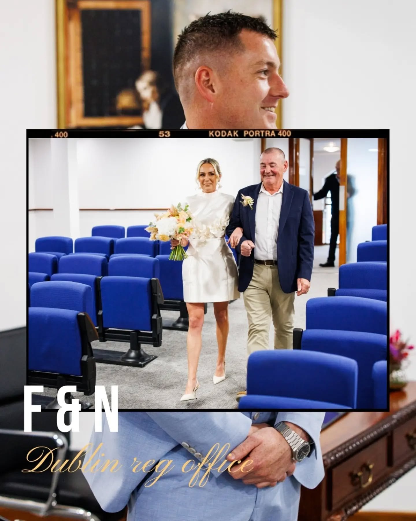 Often people who get married in the reg office are doing the legal bit here before heading off to warmer places for a big do but that doesn't mean capturing this day isn't as important 😉 After all, this is the actual marriage bit! And it can be a lo