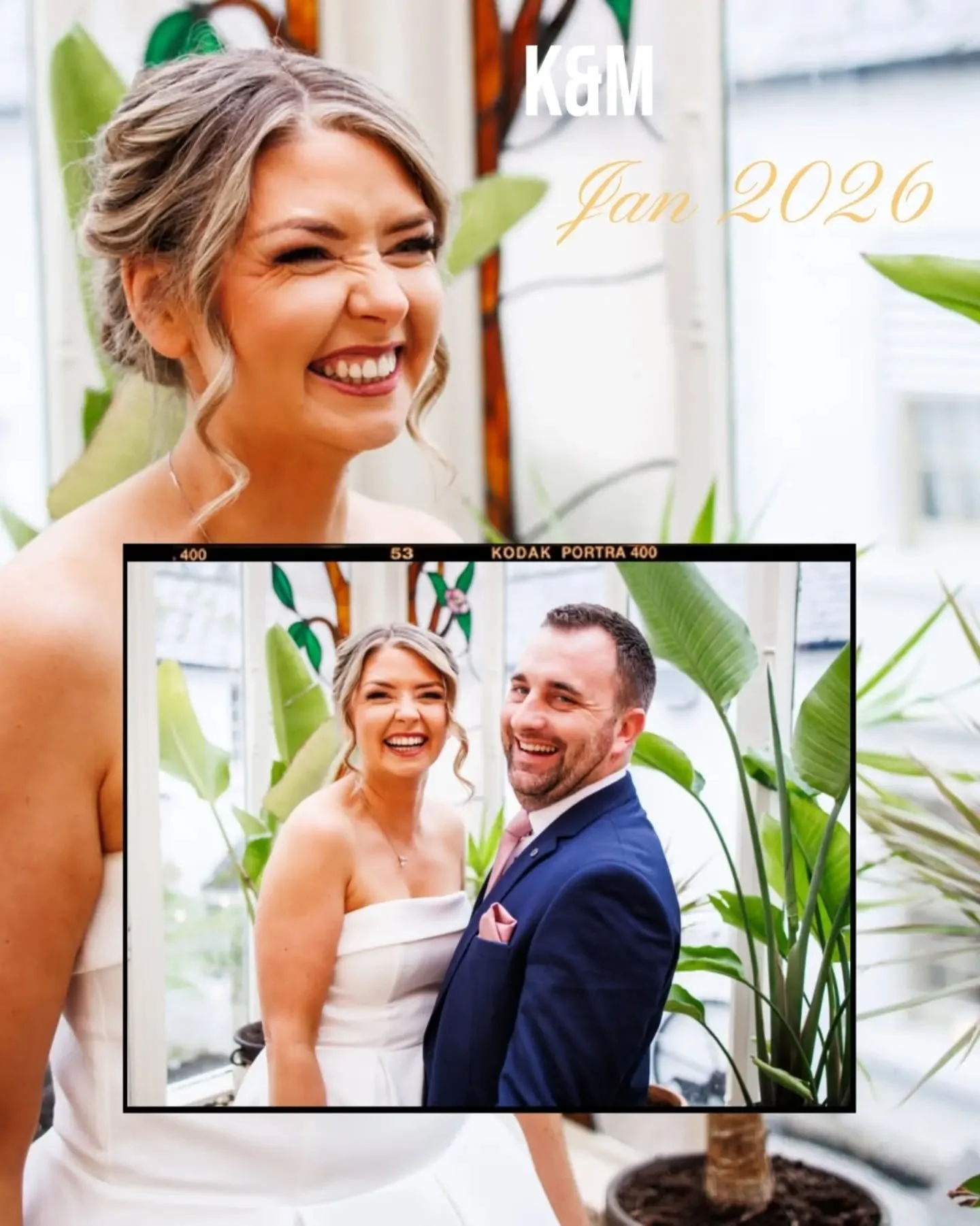 Throwing it back to my first wedding this year back in Jan with K&amp;M ✨
It was a beautiful intimate wedding with two witnesses. 🥰
@raheenhousehotel was the setting for this gorgeous day and my hour and a half coverage was the perfect package 📸 
A