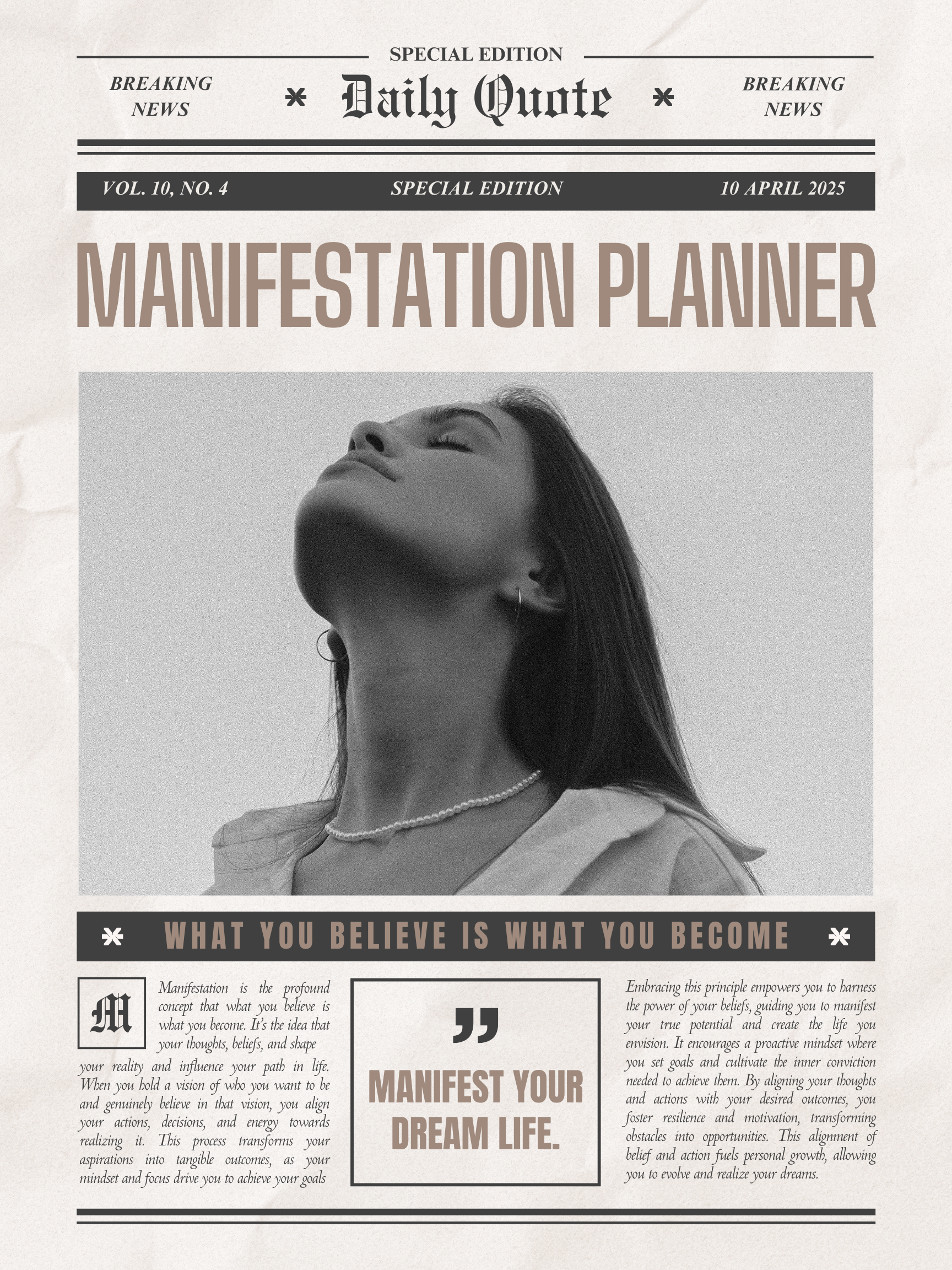 Manifestation Planner (comprehensive; digital)