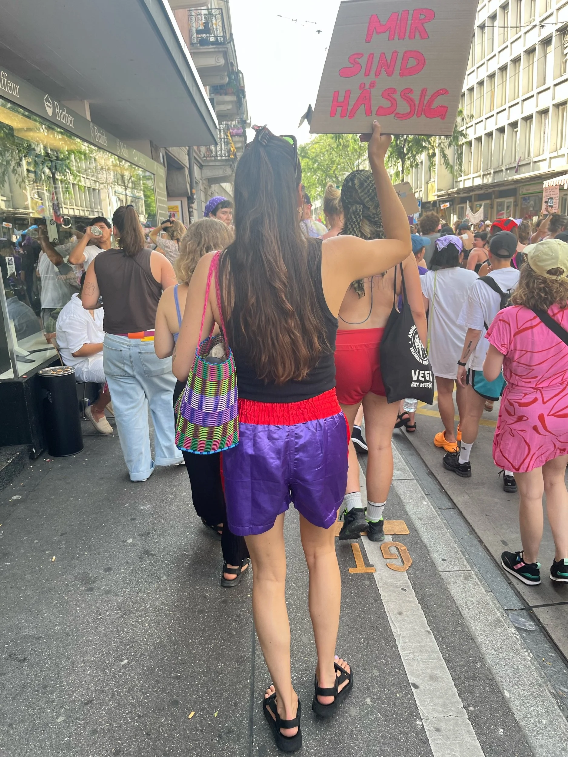 14 June 2025, Frauenstreik, Zurich