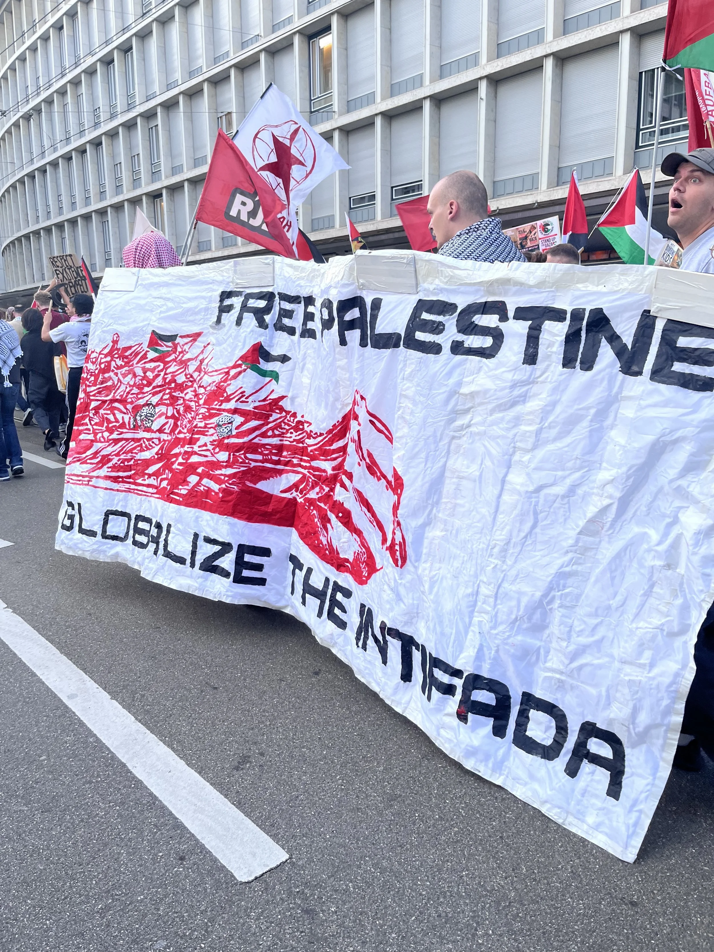 23 Aug 2025, End the genocide, Zurich