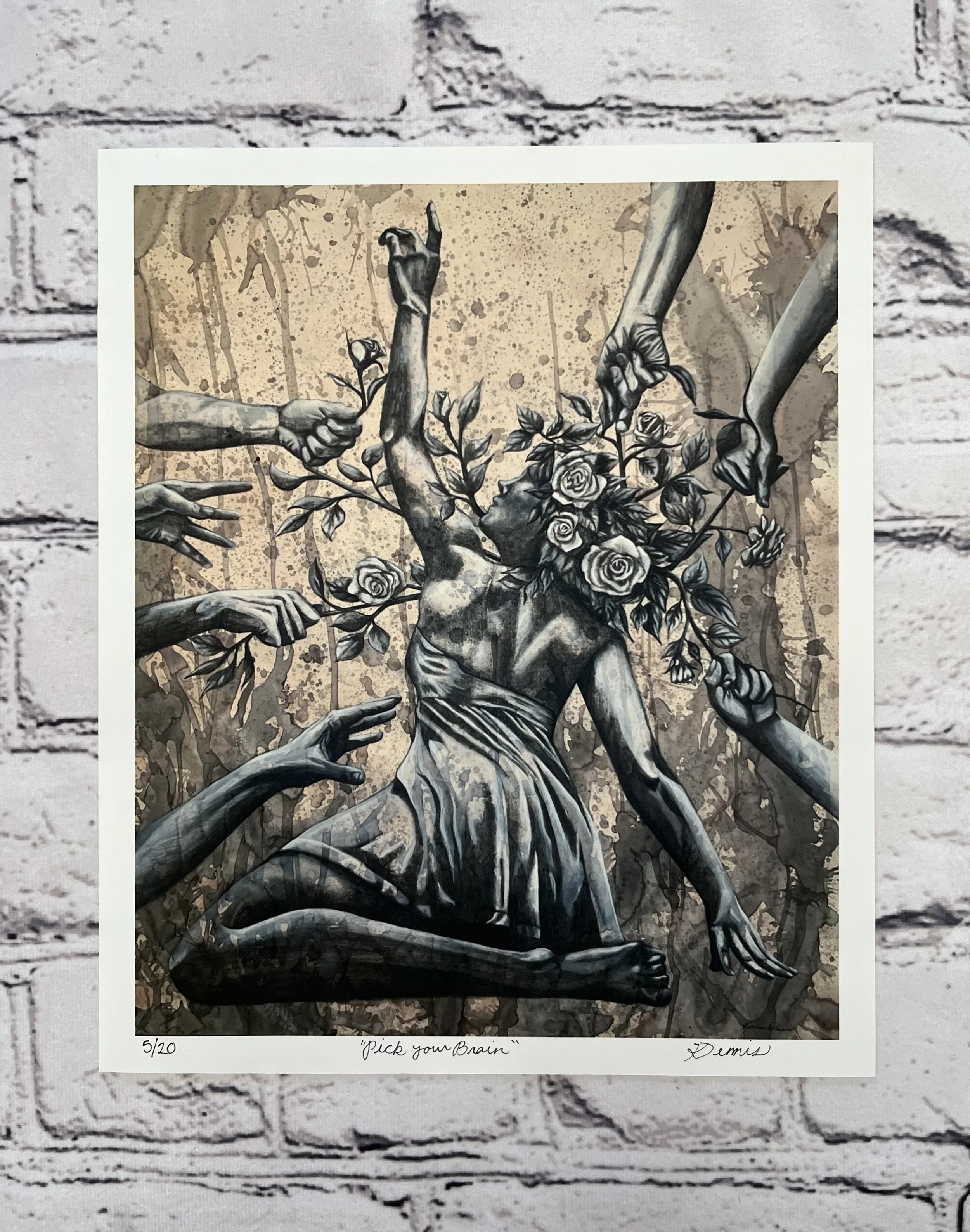 "Pick Your Brain" Limited Edition Print