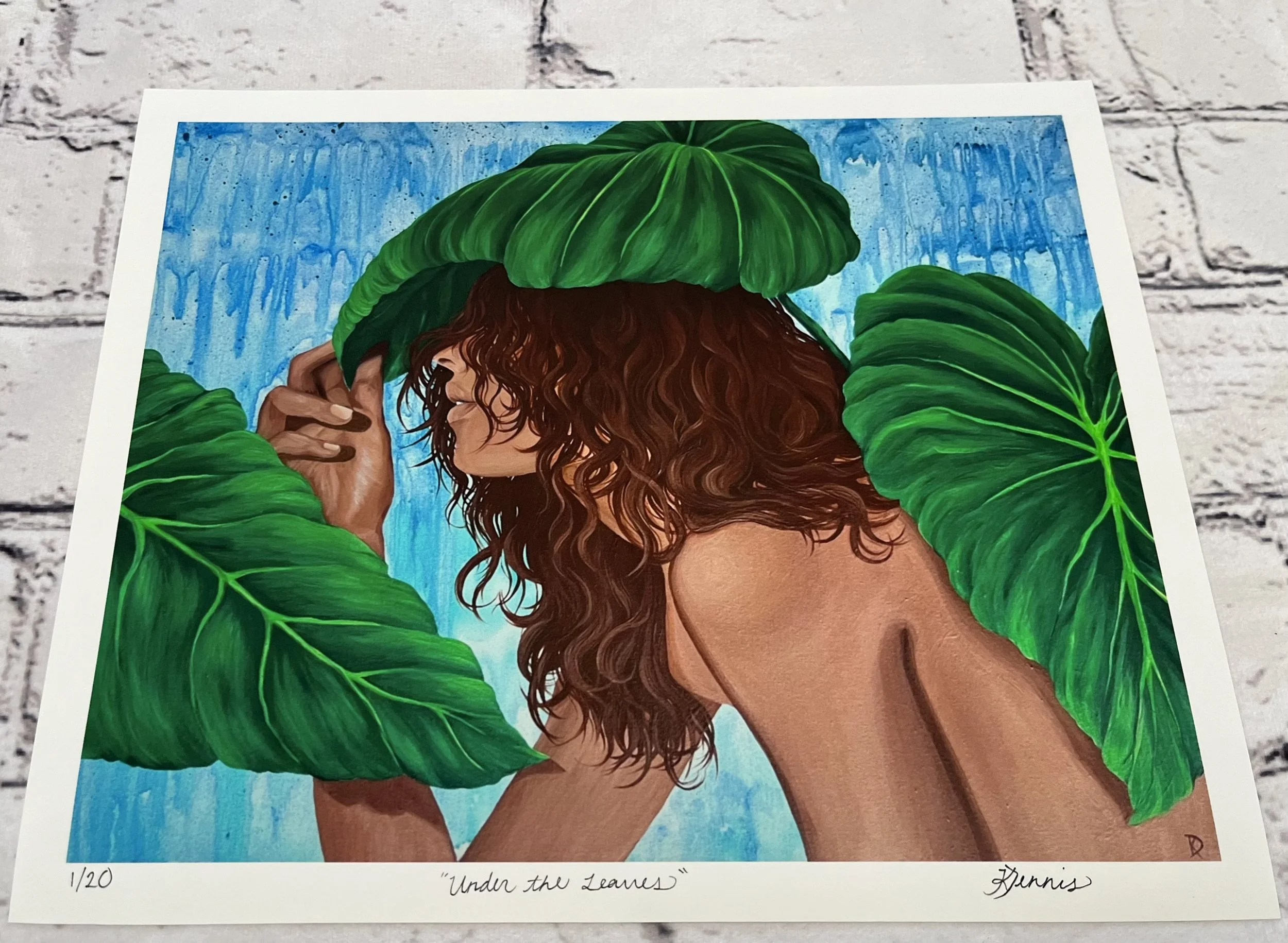 "Under the Leaves" Limited Edition Print