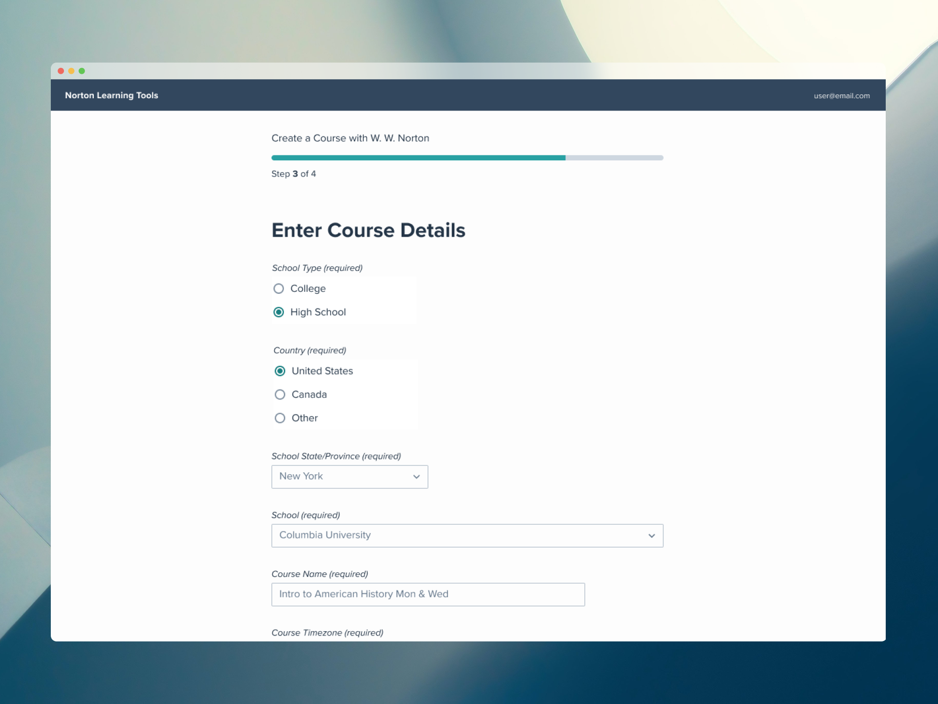 Screenshot of Step 3 of the redesigned Deep Linking Tool.