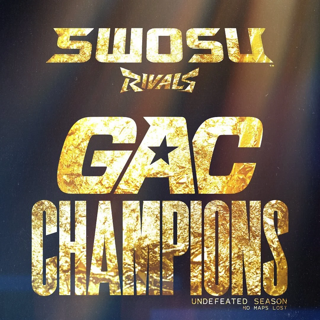 🎮 SWOSU MARVEL RIVALS GAC CHAMPIONS 🎮

Your Bulldogs just wrapped their GAC Conference run with a perfect, undefeated record without dropping a single map!