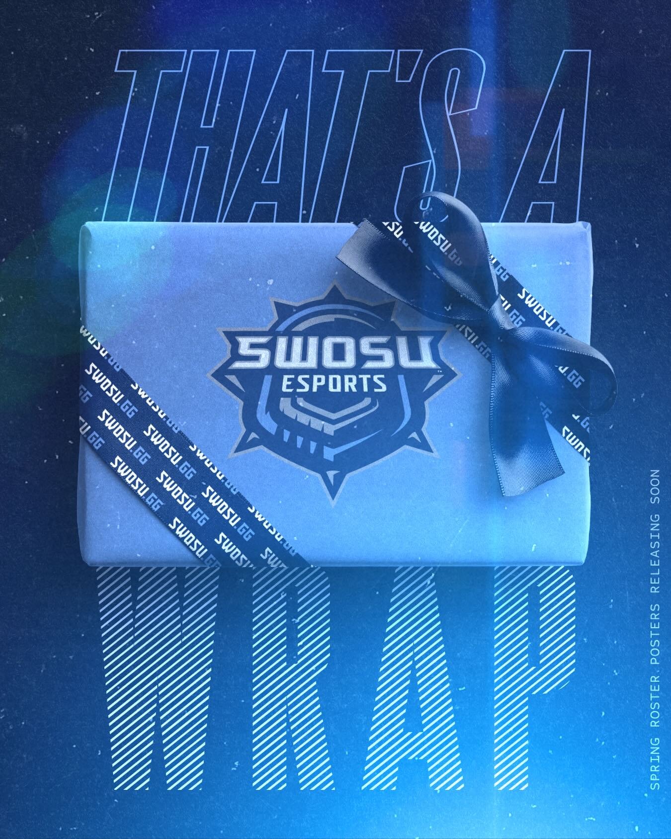 🎮 That&rsquo;s a wrap on our Fall Semester at SWOSU! 🎮

From every stream watched, every cheer in the arena, and every bit of support shown both in person and from afar we want to say thank you.

Our teams are already hard at work preparing for Spr