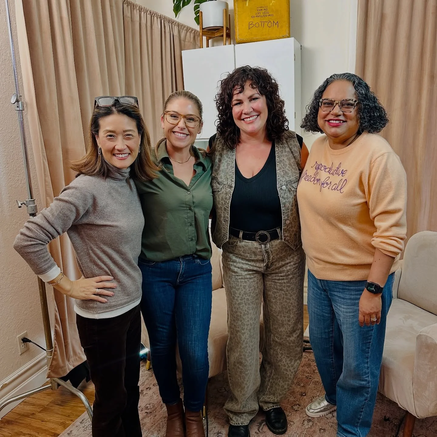 Last week, there was major power flowing through PowerHouse.
We had some of our very first high-profile guests in the Unmuted Studio, women who are out in the world making a real difference in these deeply complex times.
Mini Timmaraju, President &a