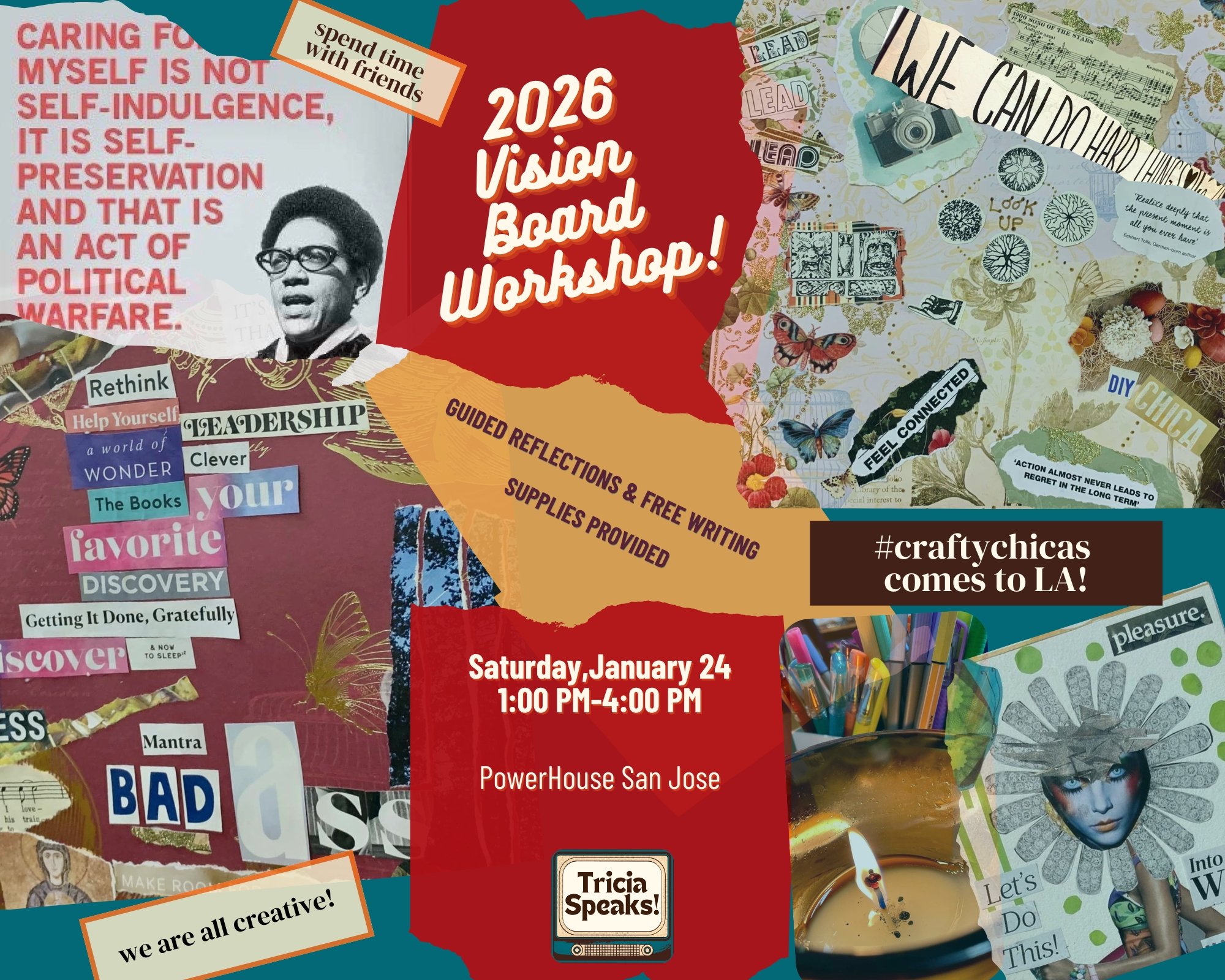 Vision Board Workshop with Tricia Speaks!