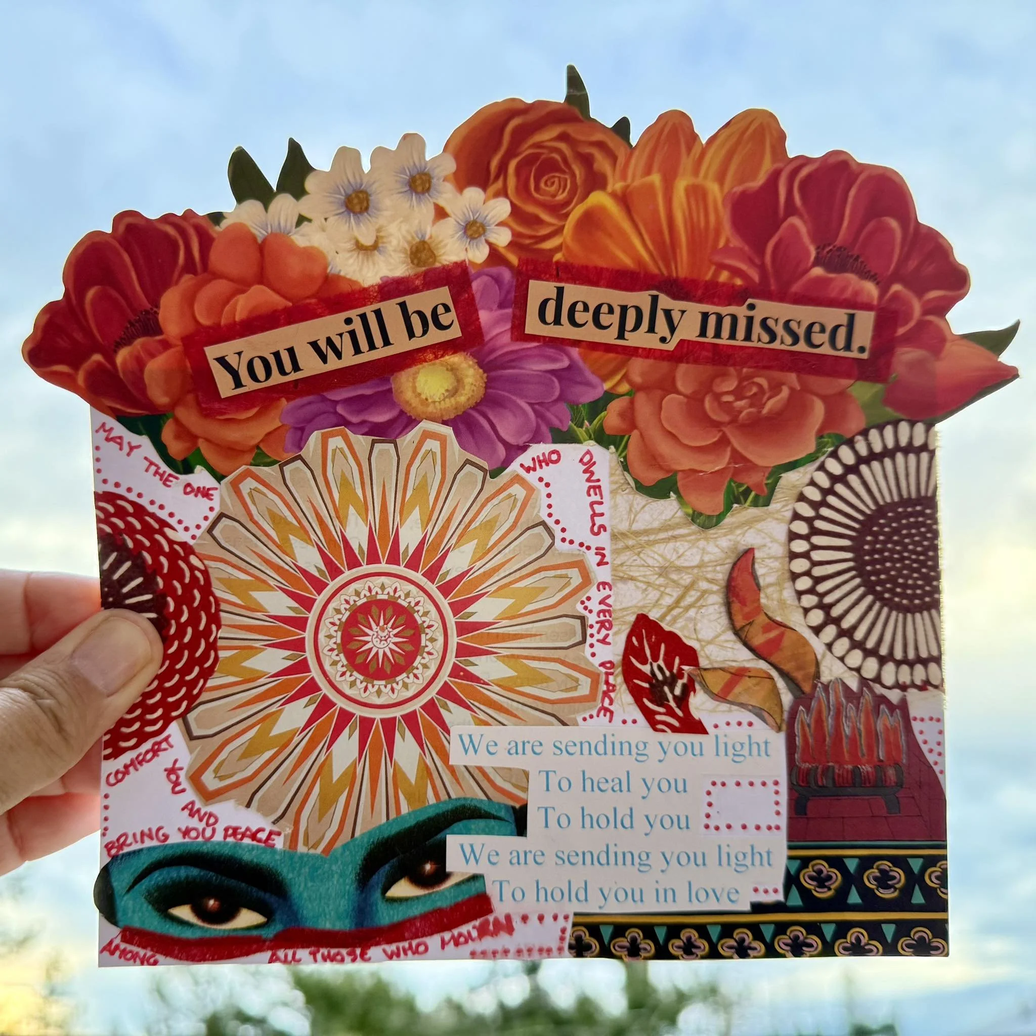 Grief in Full Color: Creative Collage Workshop