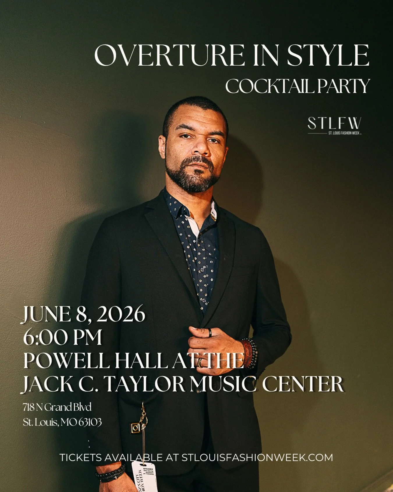 We&rsquo;re counting down the days until we kick off STLFW!

The curtain rises on Saint Louis Fashion Week with an unforgettable opening night. Join us June 8 for an evening where fashion meets musical excellence&mdash;featuring exclusive designer pr