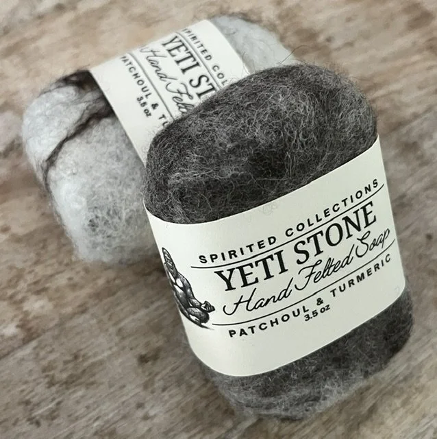 Yeti Stone: Hand Felted Soap Bar