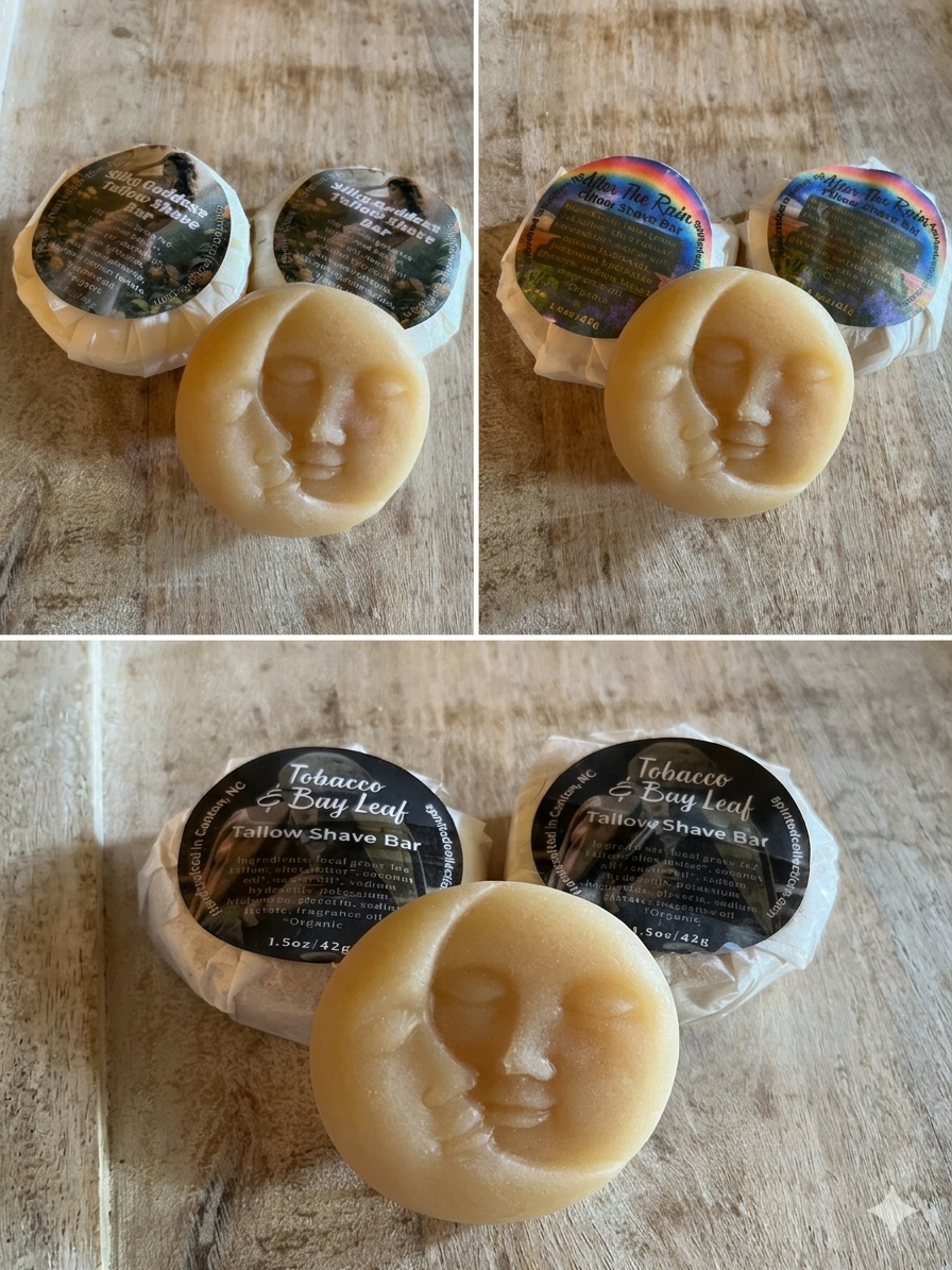 Tallow Shave Bars