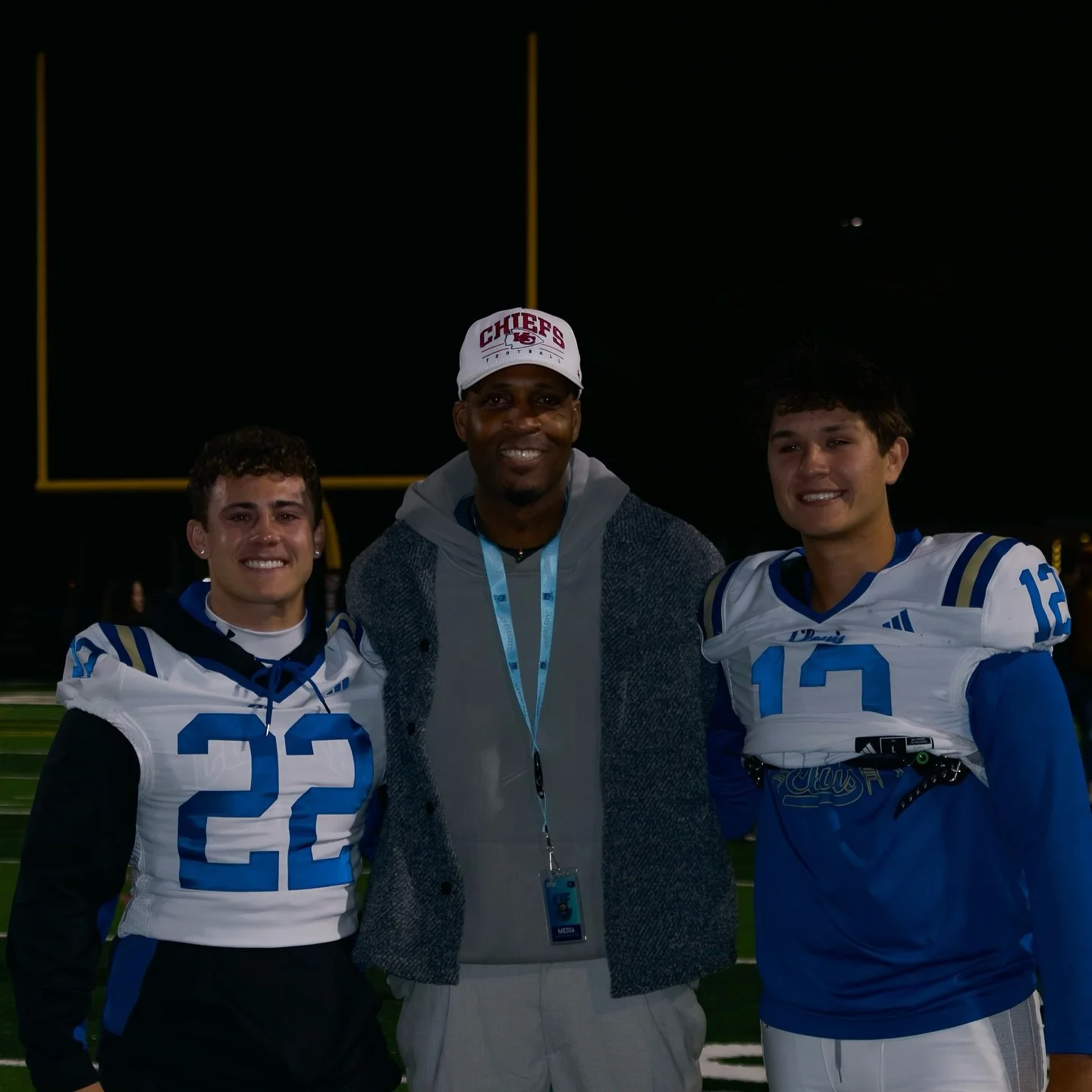 We are so proud of your growth as men and athletes over all these years. Stay focused on the purpose and know that God has you in His hands in all facets of life. 

Congratulations on amazing high school careers and blessings as you both become Bulld