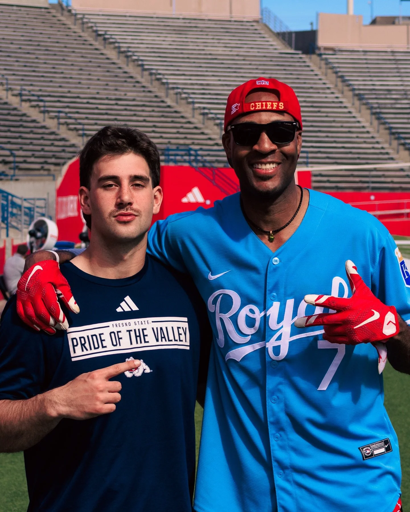 It&rsquo;s always a blessing to catch up with alum/mentee @jaydenmandal7. We are excited to watch you sling the rock this year. Stay focused and love you, buddy!

🗻

#byfaith