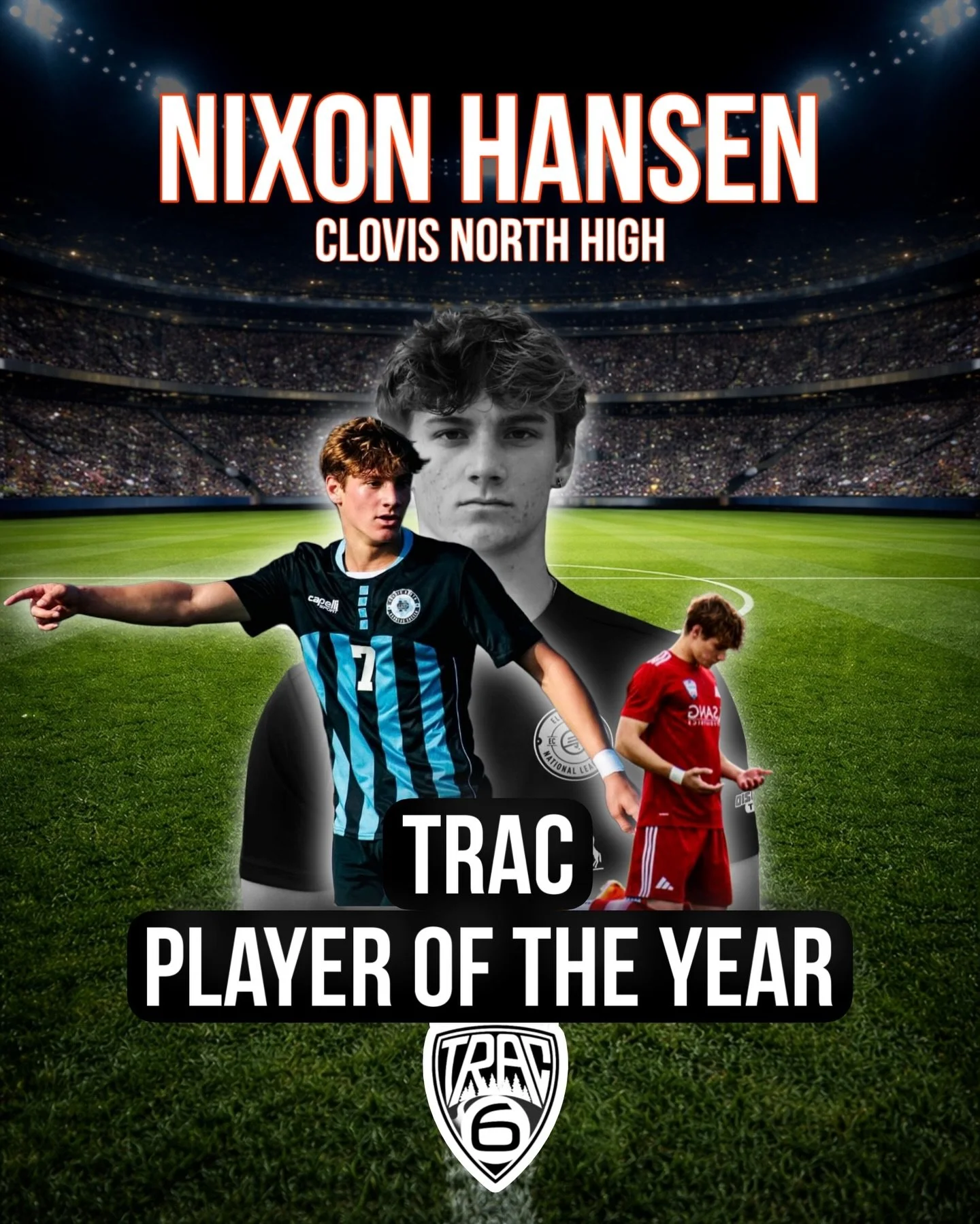 Congratulations to mentee Nixon Hansen for receiving TRAC player of the year!

Nix will head to Fresno Pacific University next year to pursue his soccer and academic career.

🗻

#byfaith