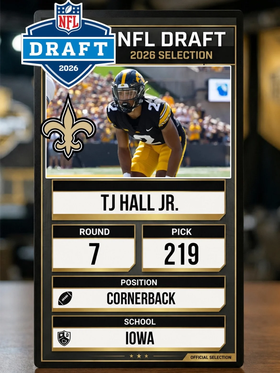 It is truly an honor to watch a young man that we&rsquo;ve mentored since he was in elementary school achieve his dream of making it to the NFL. Continue to be the humble, driven individual that you are, TJ. 

Trust in His purpose and enjoy the journ
