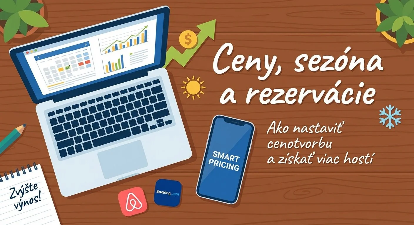Ceny, sezóna a rezervácie – ako to celé nastaviť, aby to fungovalo