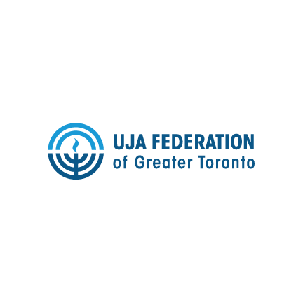 UJA Federation of Greater Toronto logo with a blue target symbol and text.