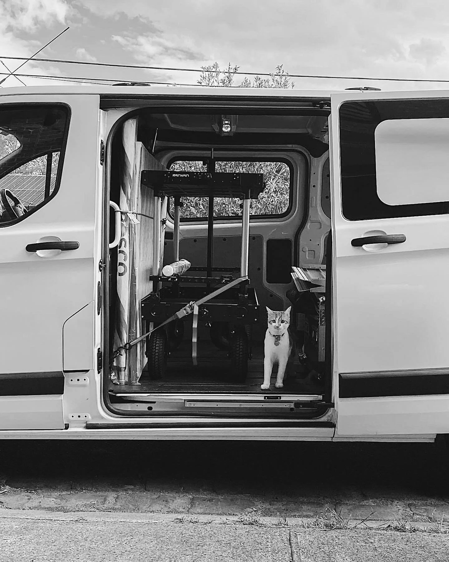 Salvador 🐈 approves of the Production Cart ✅ 

One of my top priorities is to make the photographer&rsquo;s shooting experience as smooth as possible. When we&rsquo;ve got a ton of gear to haul around, need to move around on location, or set up a mo