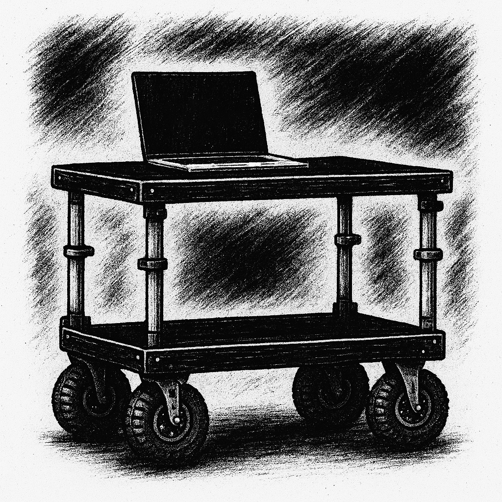 Digi Kit - MacBook Pro and Workstation Cart