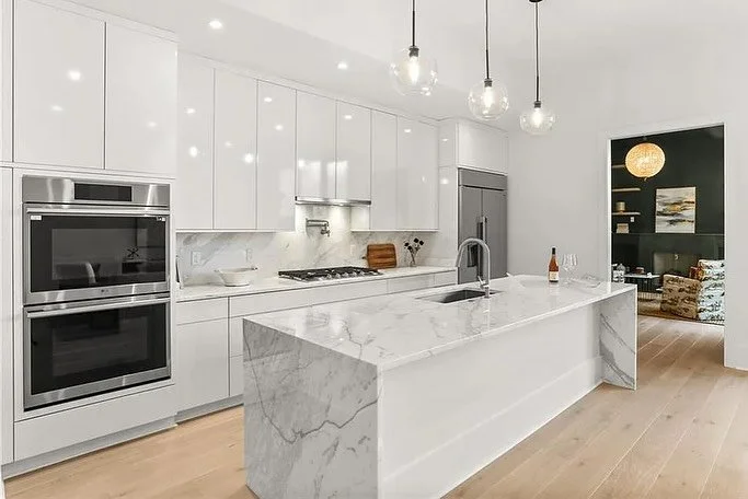 Modern. Minimal. Nordic. 
This New Orleans kitchen was such a fun one to design. The minimal, luxurious style has a slight nod to Scandinavian designs with the white oak floors and &ldquo;hygge&rdquo; concept. 
#NESTStudio #interiordesign #hygge #new
