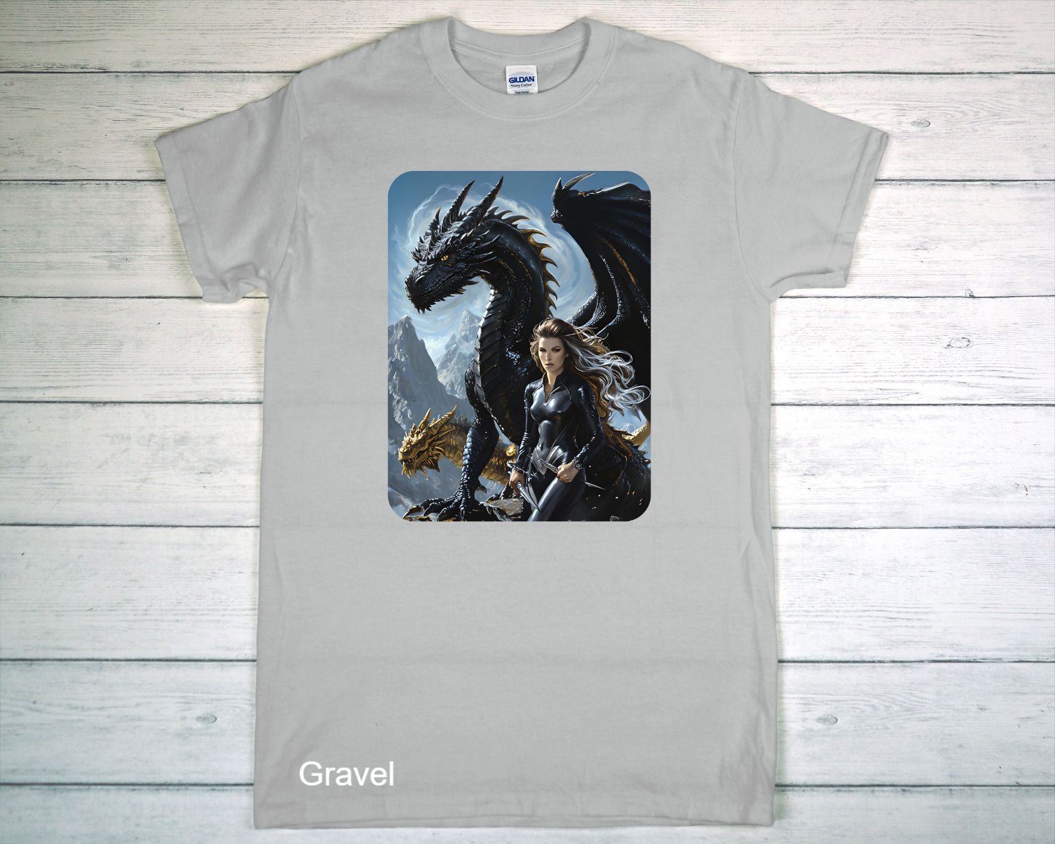 Light Gray Gildan T-Shirt on Rustic Wooden Surface.png